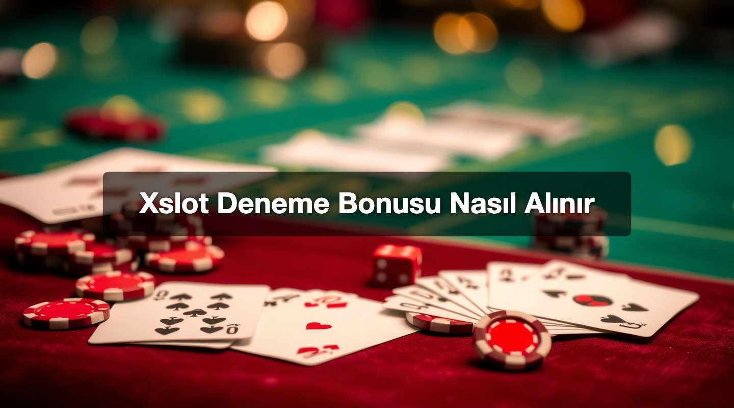 Xslot Deneme Bonusu Nasıl Alınır