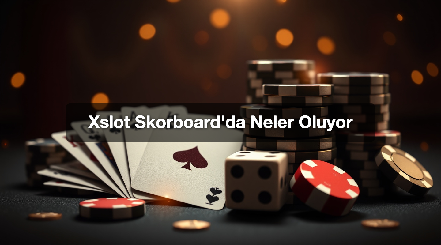 Xslot Skorboard'da Neler Oluyor